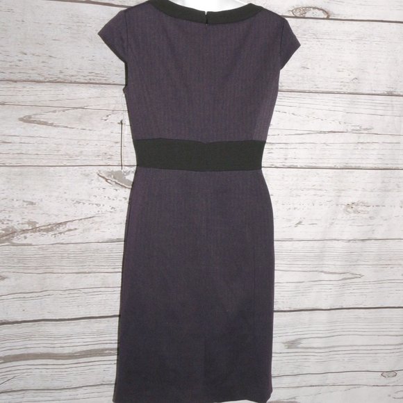 Alex Marie Black/Royal Purple Dress - Picture 2 of 11